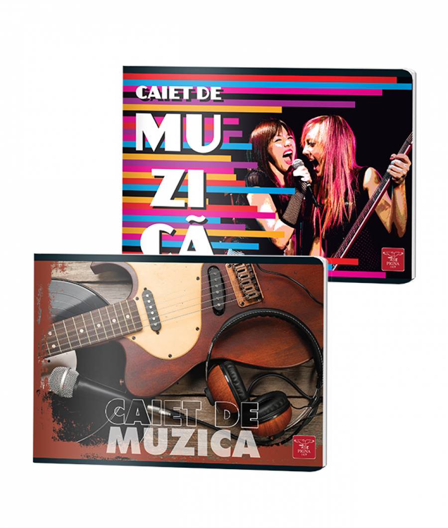 CAIET MUZICA 24 FILE COLOR PIGNA CAIET MUZICA 24 FILE COLOR PIGNA